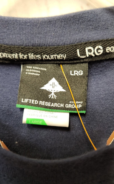 LRG Men's Size L Navy Shirt