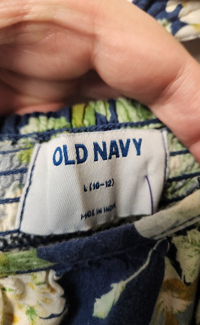 Old Navy Girl's Size 10/12 Navy Dress