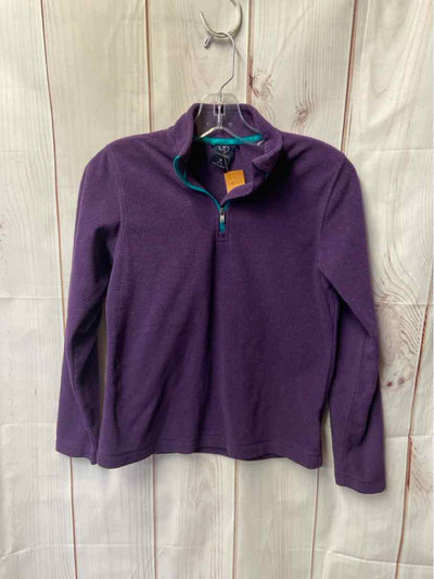 Lands End Women's Size M Purple Sweatshirt