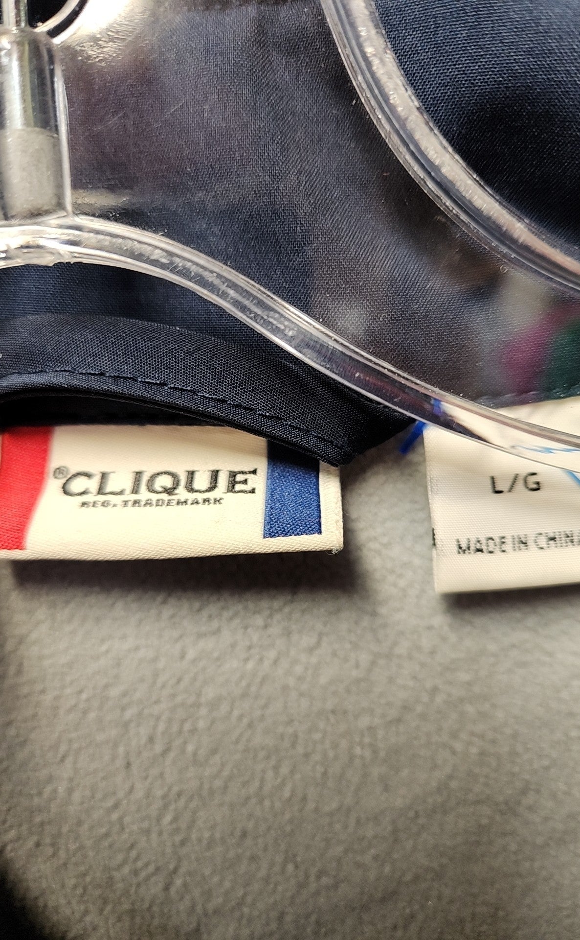 Clique Men's Size L Navy Jacket