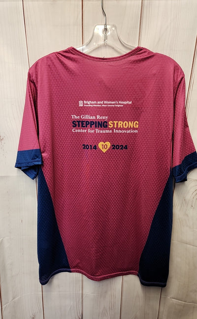 NWT Stepping Strong 2024 Men's Size L Pink Shirt