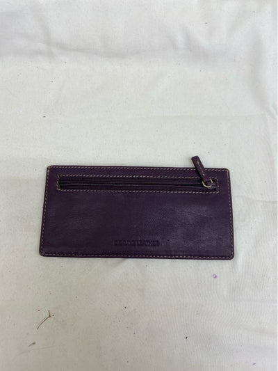 Clarks Purple Leather Card Holder