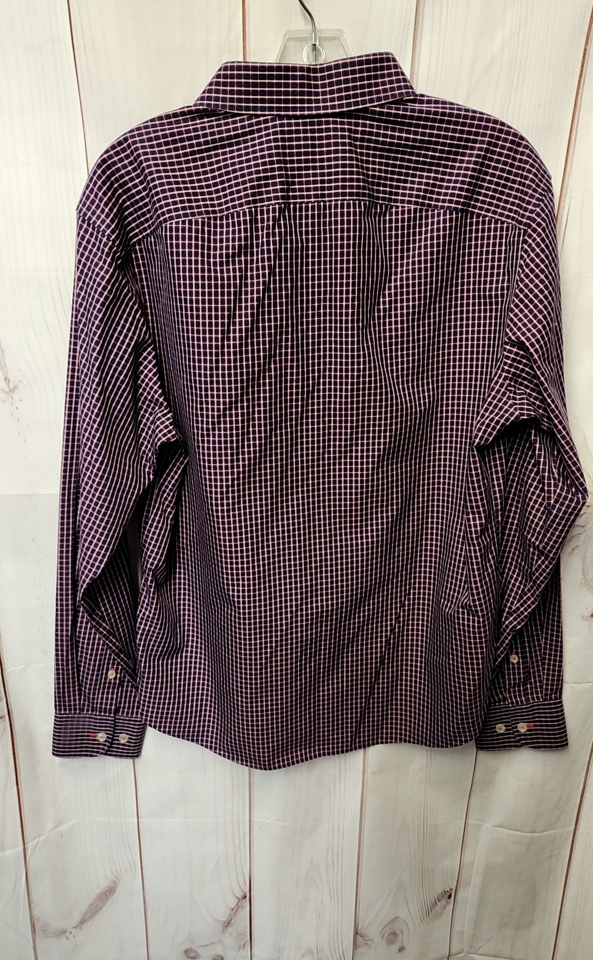 Untuckit Men's Size M Red & Blue Shirt