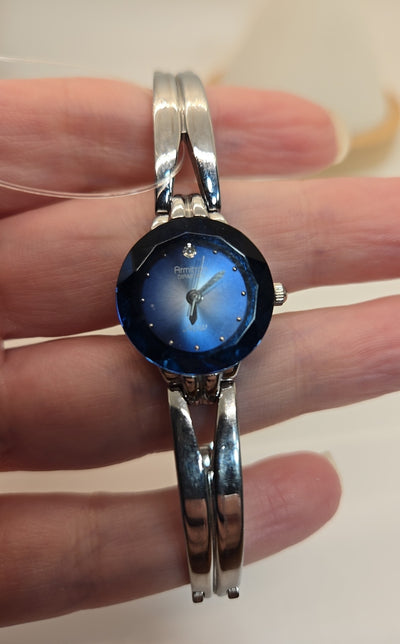 Armitron Silver Watch NEEDS BATTERY