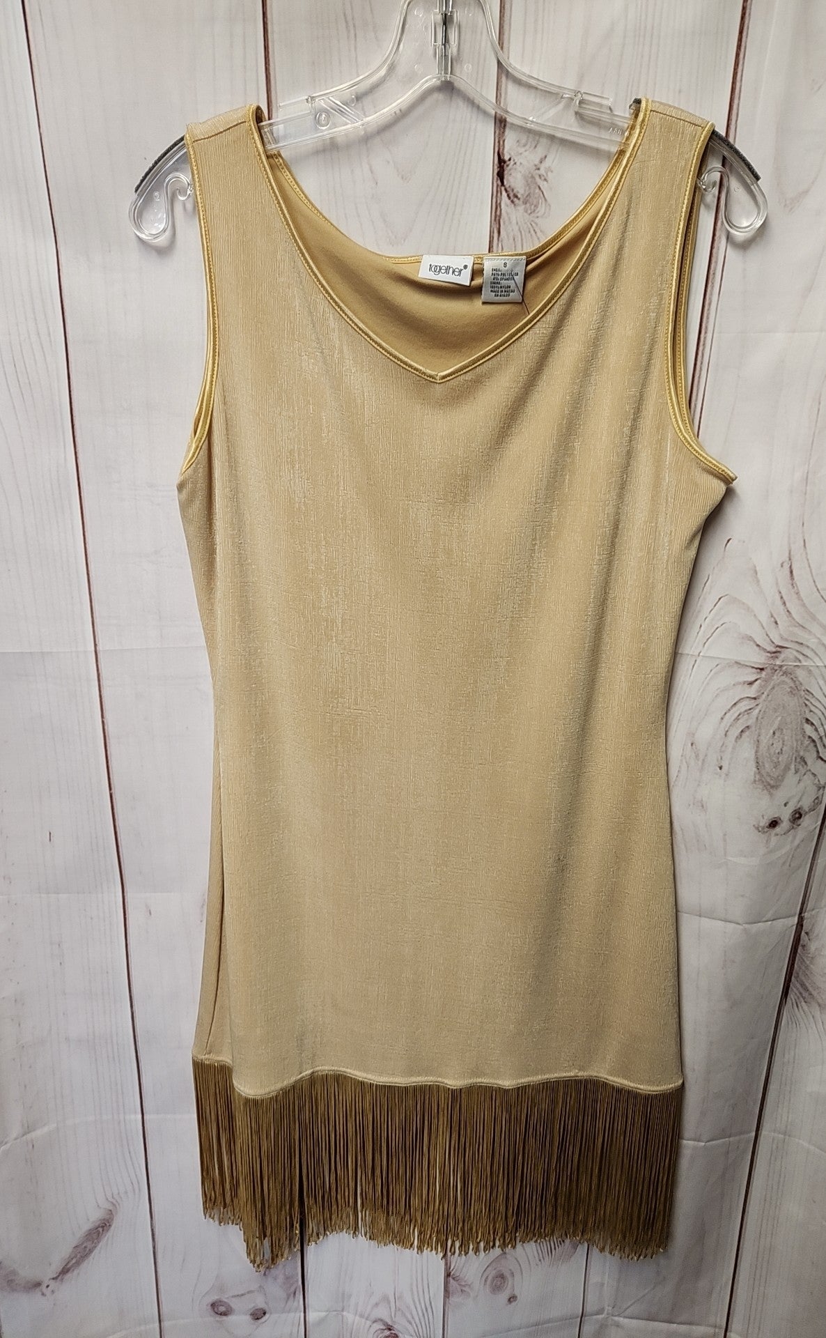 Together Women's Size S Yellow Dress