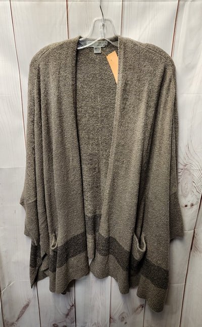 Barefoot Dreams Women's Size One Size Brown Cardigan