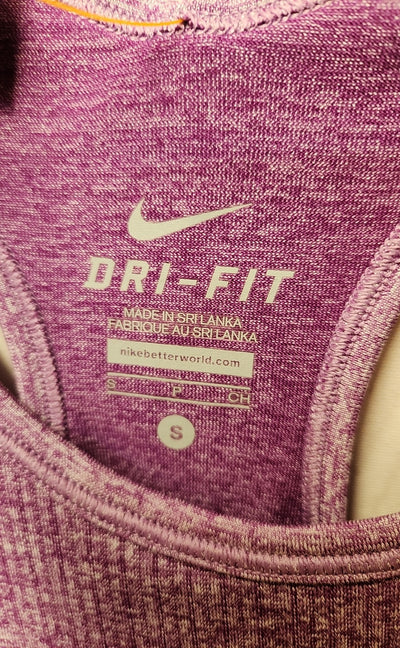 Nike Women's Size S Purple Sleeveless Top