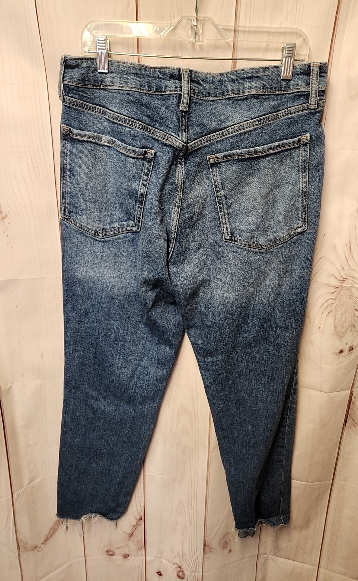 Old Navy Women's Size 32 (13-14) Blue Jeans High Rise O.G. Straight