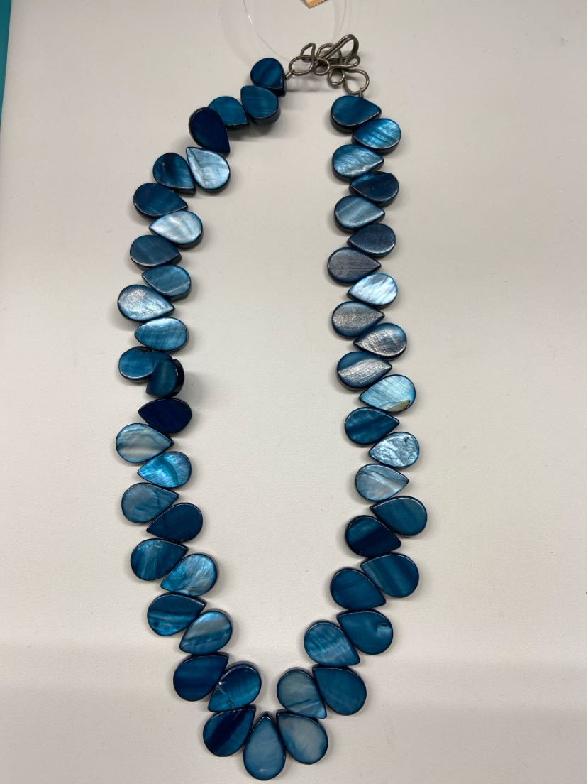 Blue Beaded Necklace