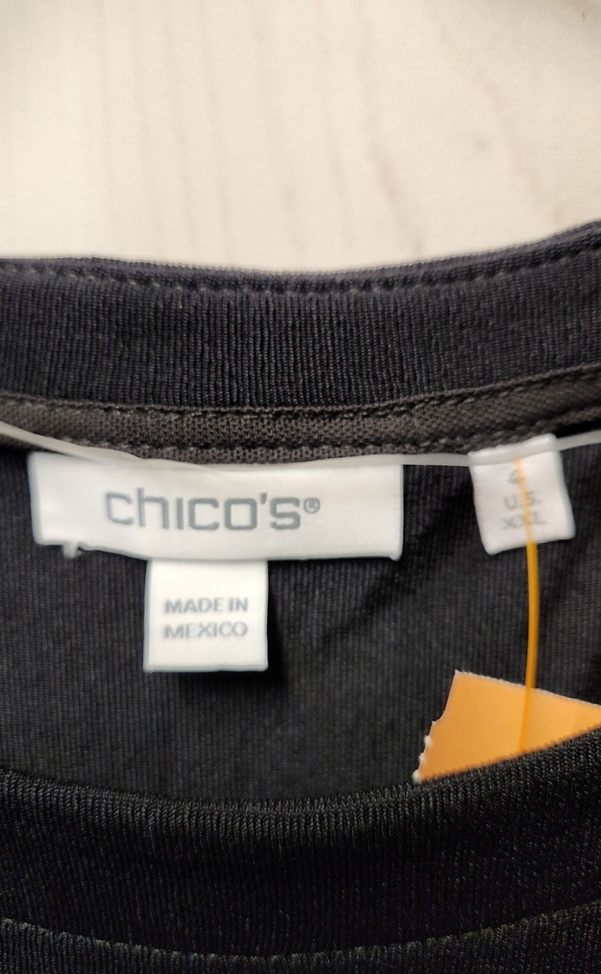 Chico's Women's Size 4 = US XXL Black Dress