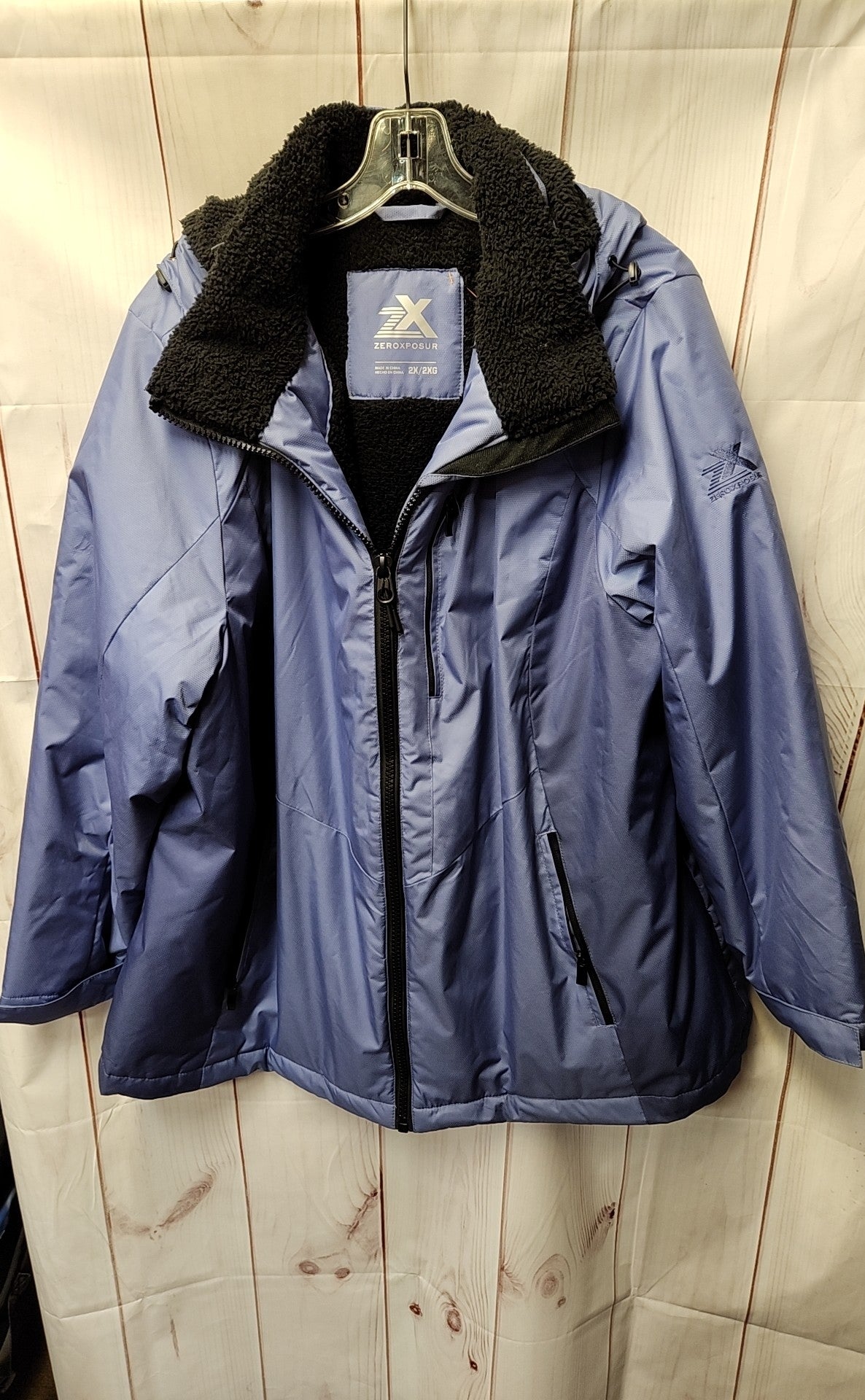 Zero Xposur Women's Size 2X Blue Jacket