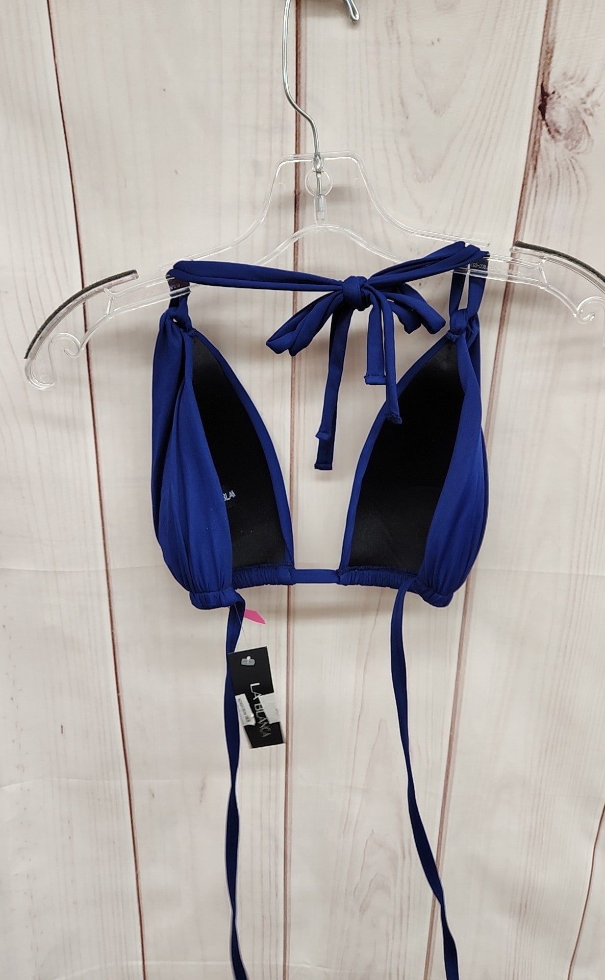 La Blanca Women's Size 10 Blue Swim Top