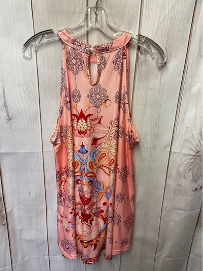 LoveU.Dear Women's Size XL Pink Sleeveless Top