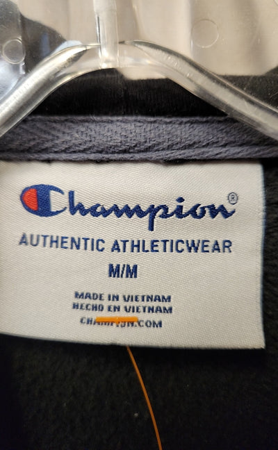 Champion Men's Size M Black Sweatshirt Hoodie Hooded