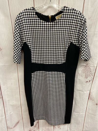 Michael Kors Women's Size 10 Black & White Dress