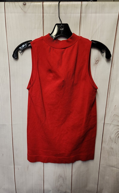 Soho Women's Size L/XL Red Sleeveless Top
