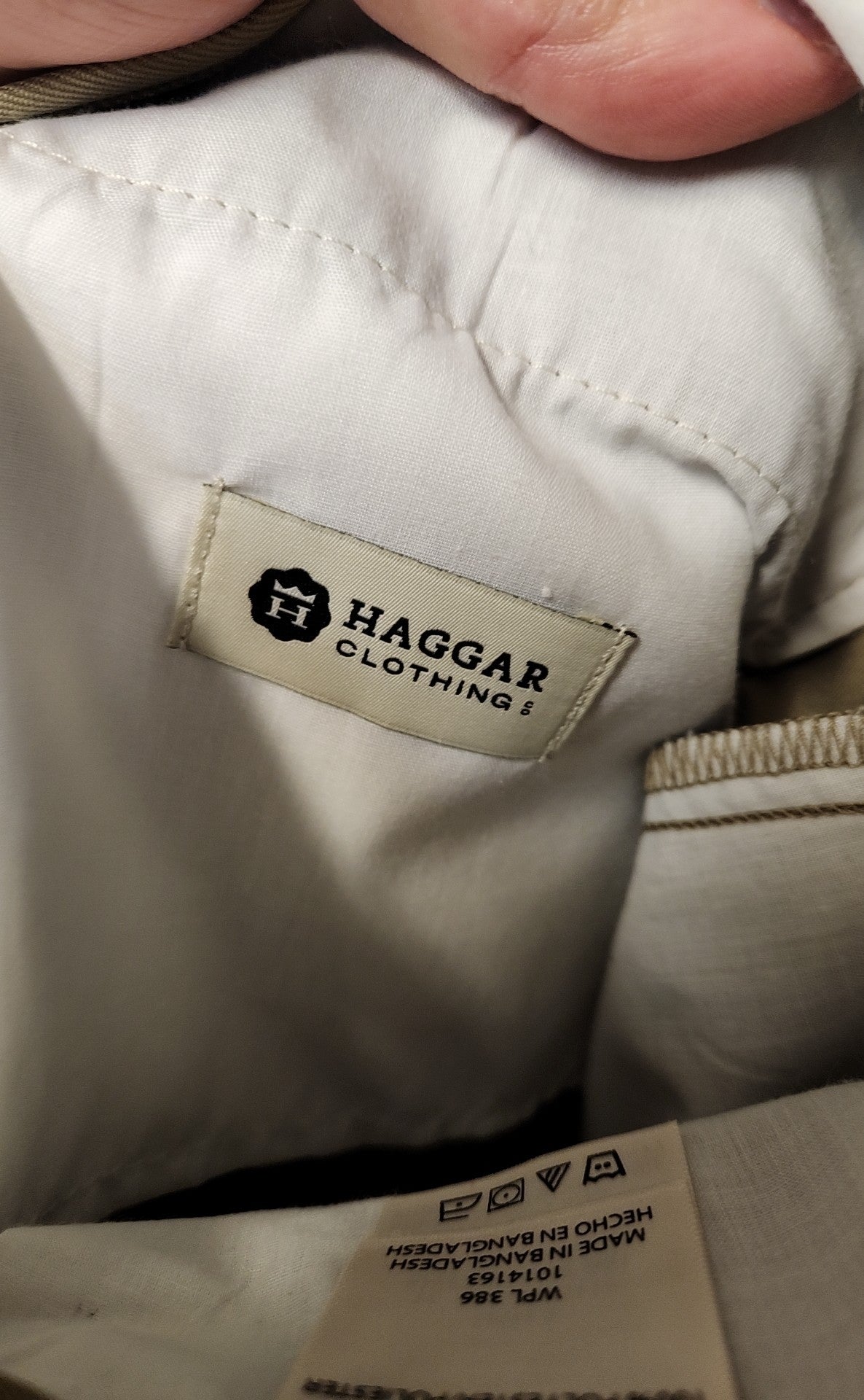 Haggar Men's Size 40 Beige Shorts