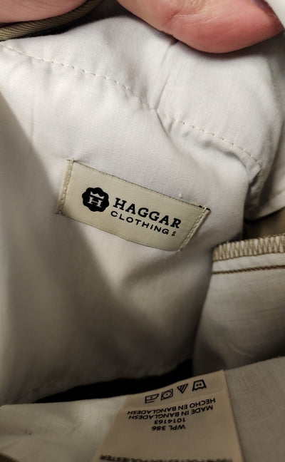 Haggar Men's Size 40 Beige Shorts