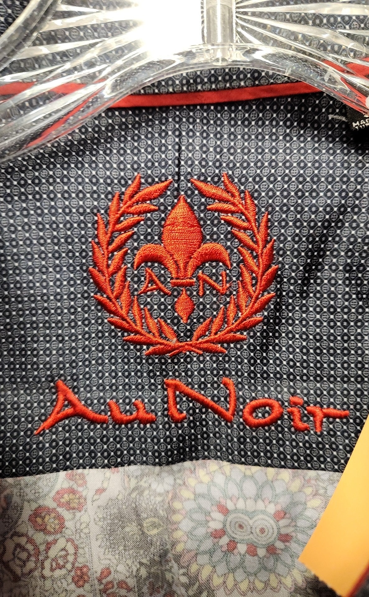 Au Noir Men's Size 5 = US XL Blue Shirt