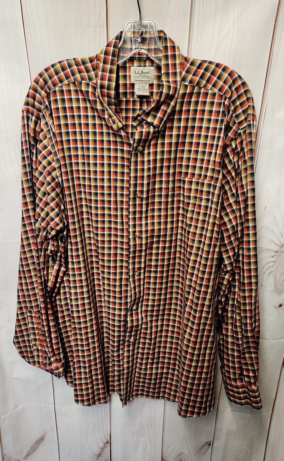 LL Bean Men's Size XL Brown Shirt