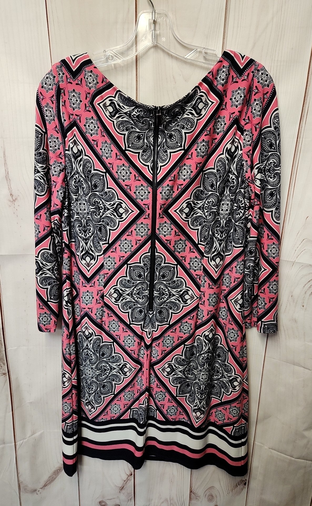 Vince Camuto Women's Size 12 Pink & Blue Dress