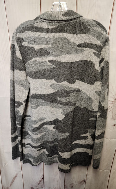 Splendid Women's Size XS Gray Camo Cardigan