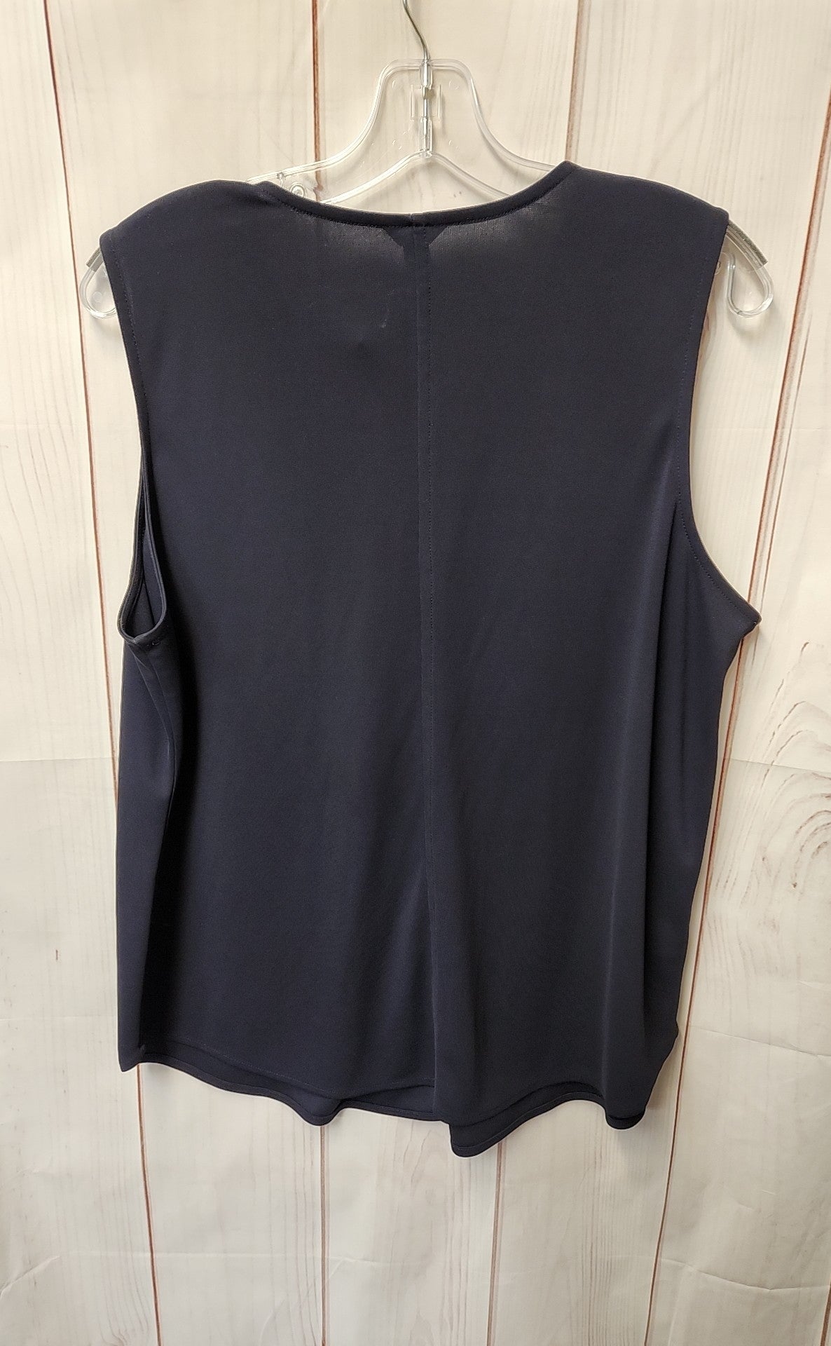 Ann Taylor Women's Size L Navy Sleeveless Top