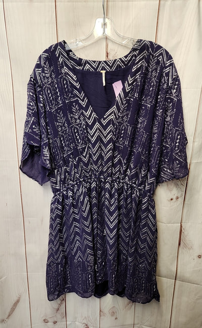 Free People Women's Size L Purple Dress