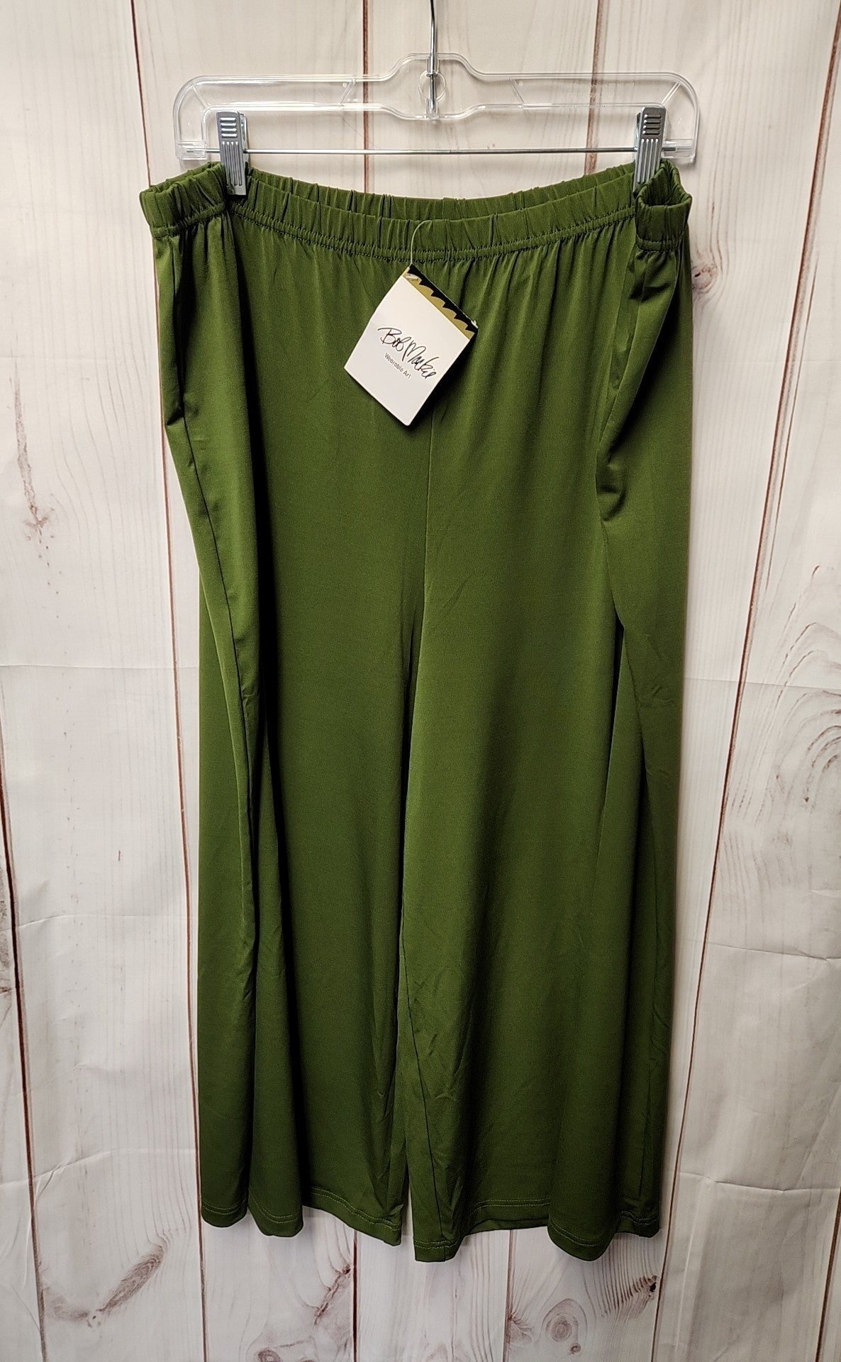 NWT Bob Mackie Women's Size XL Green Pants