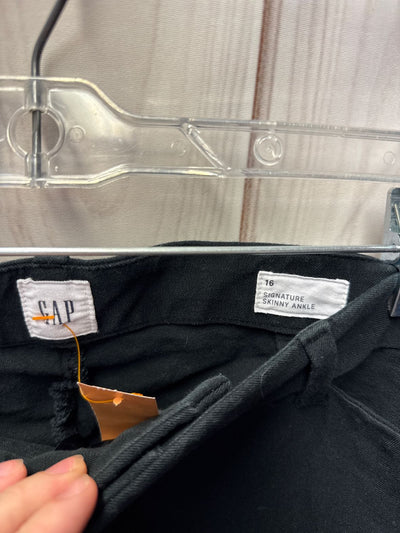 Gap Women's Size 16 Signature Skinny Ankle Black Pants