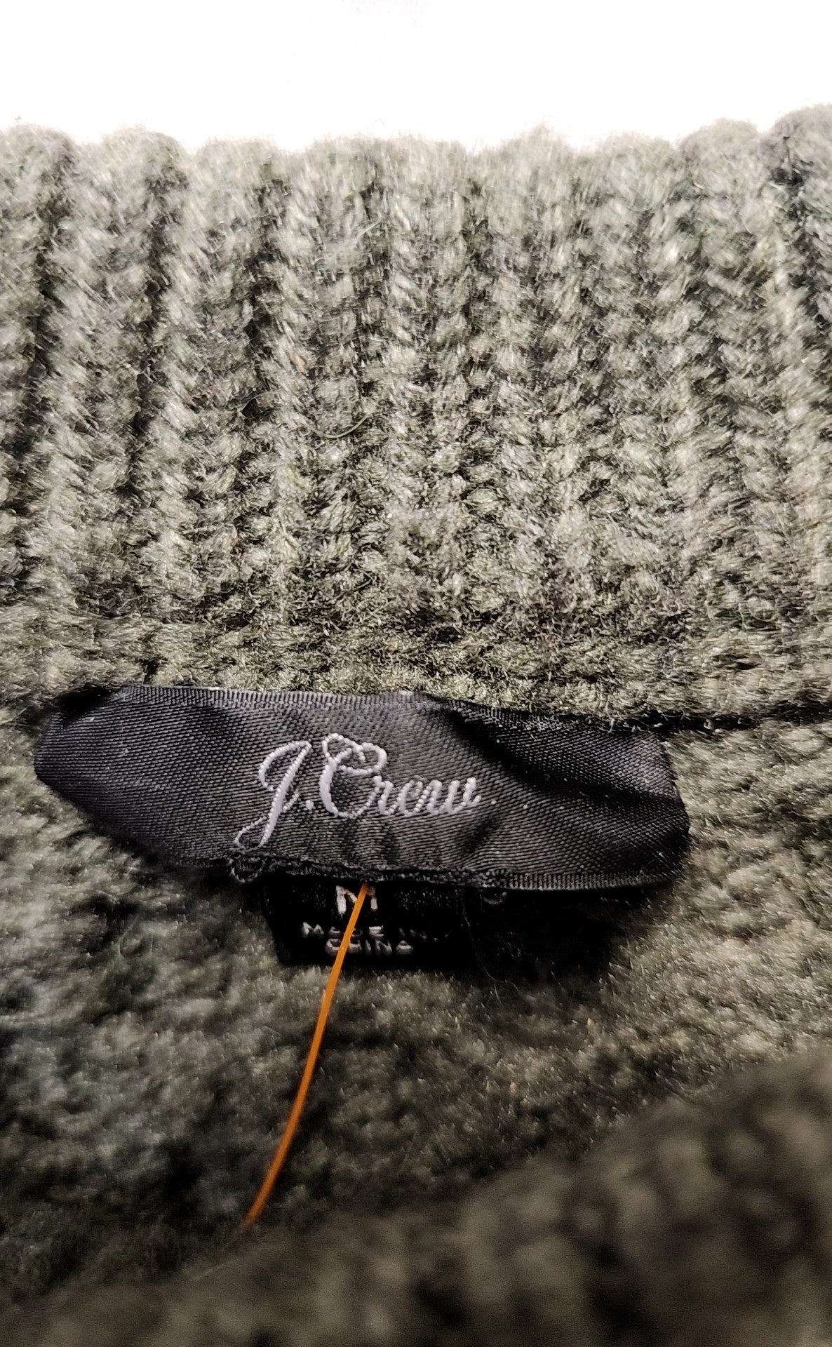 J Crew Women's Size M Green Sweater