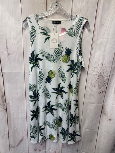 NWT Camisa Women's Size XL White Dress