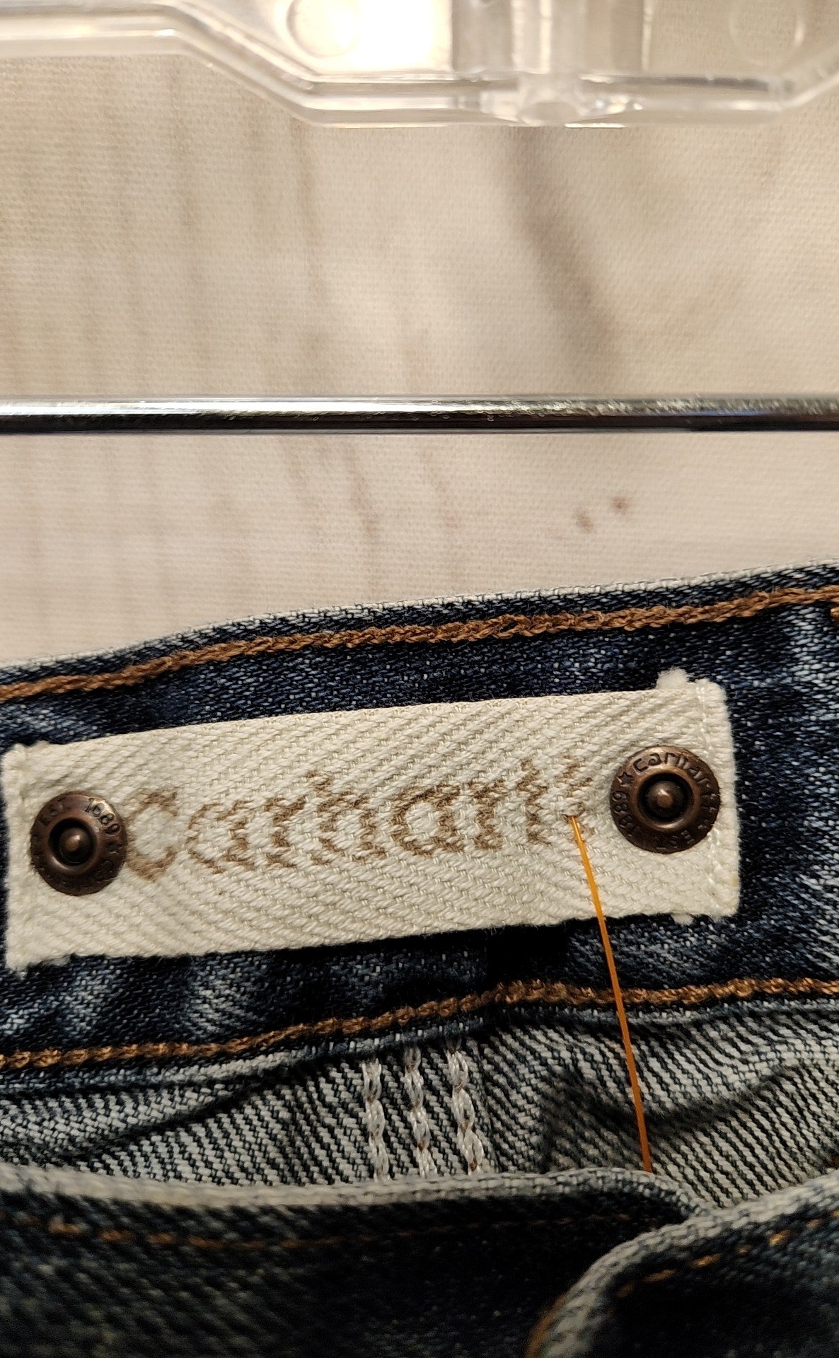Carhartt Men's Size 40x32 Blue Jeans