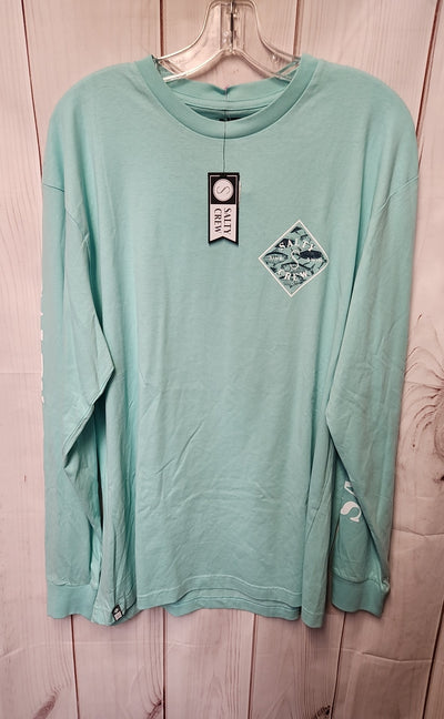 NWT Salty Crew Men's Size L Green Shirt