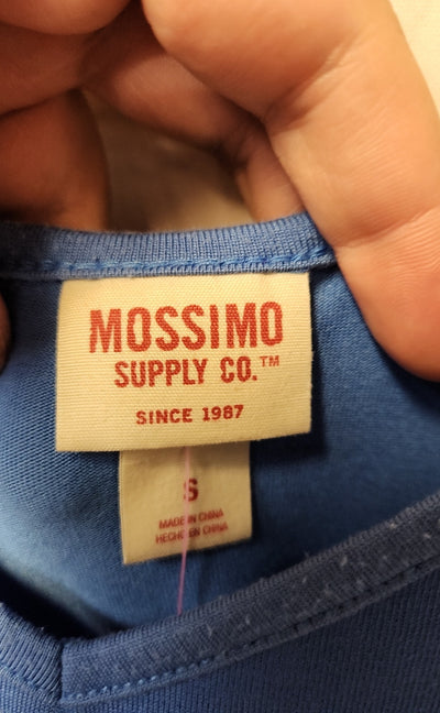 Mossimo Women's Size S Blue Sleeveless Top