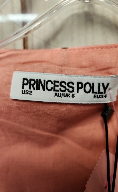 NWT Princess Polly Women's Size 2 Pink Vest