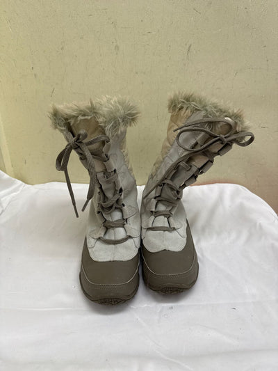 North Face Women's Size 6 White Boots Shoes