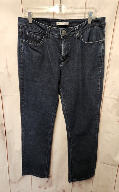 Lee Women's Size 32 (13-14) Blue Jeans