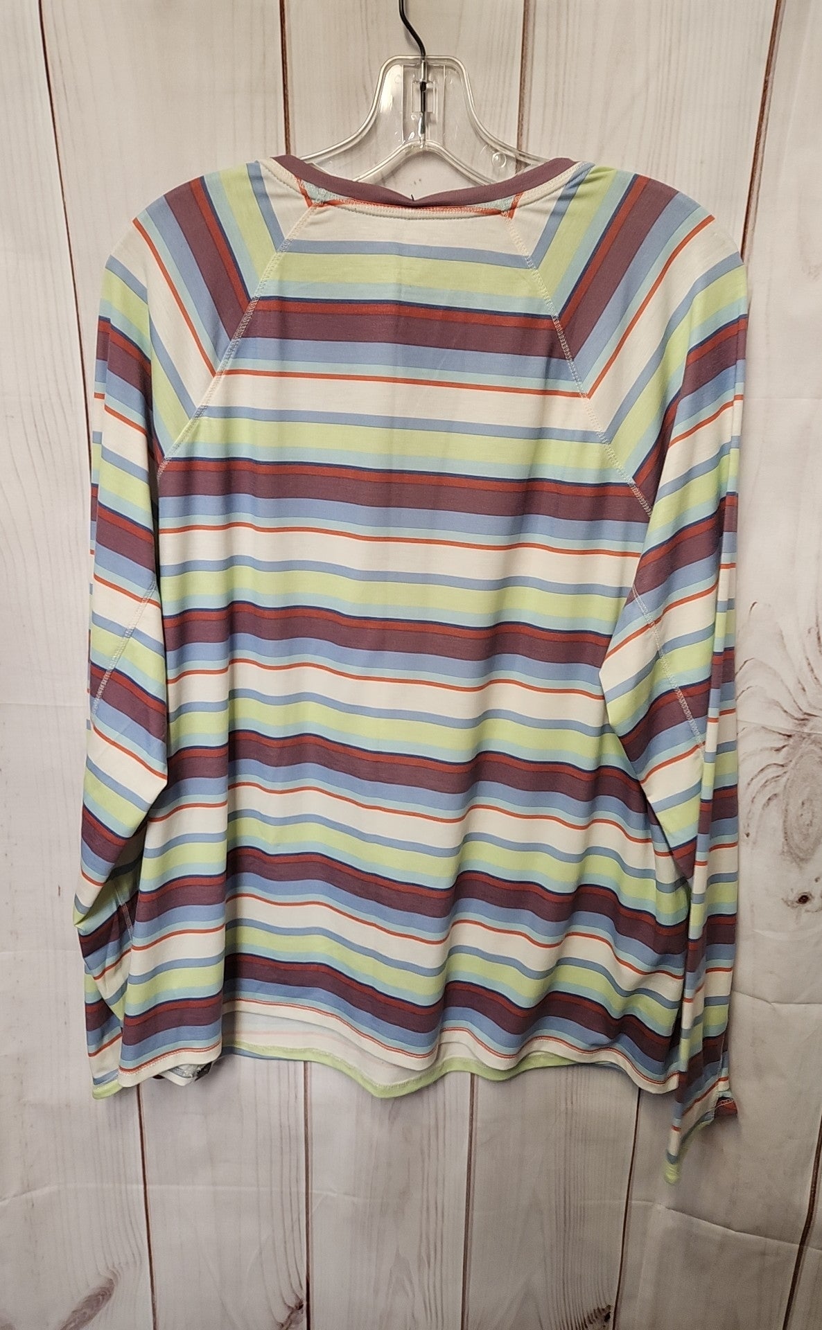 LL Bean Women's Size 1X Multi-Color Long Sleeve Top