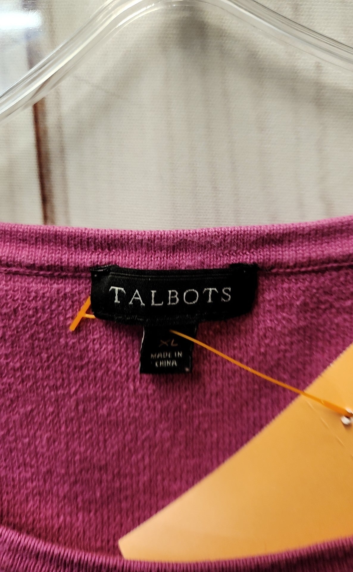 Talbots Women's Size XL Pink Sweater