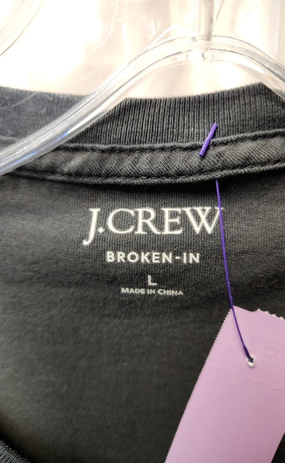 J Crew Men's Size L Black Shirt