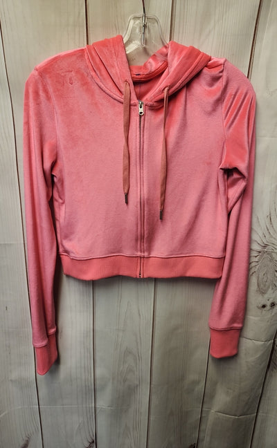 Aerie Women's Size S Pink Velour Jacket