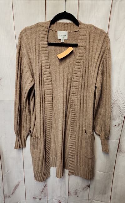 Pink Rose Women's Size S Brown Cardigan