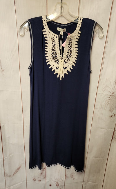 NWT Max Studio Women's Size S Navy Dress