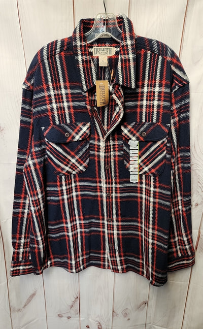 NWT Duluth Men's Size XL Navy Shirt