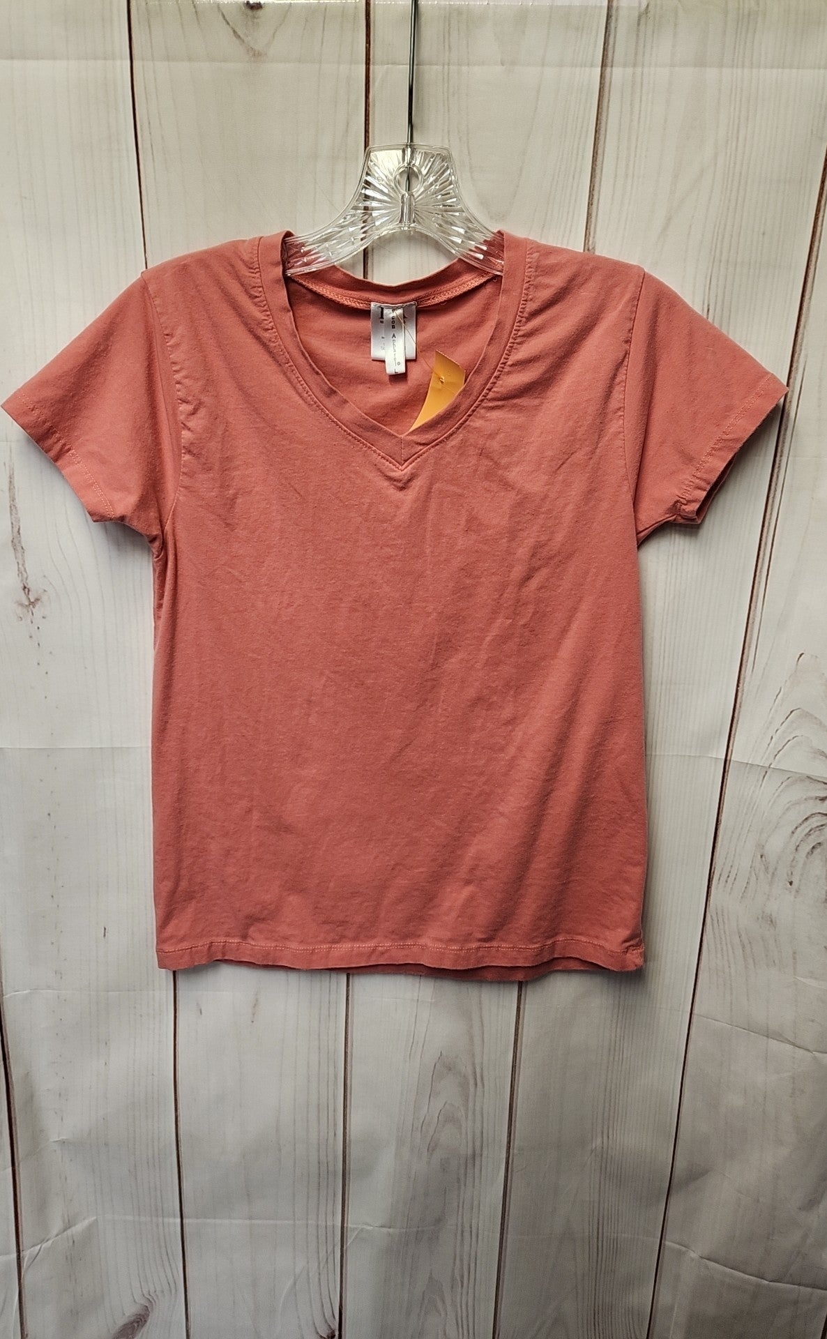Icon Apparel Women's Size L Pink Short Sleeve Top