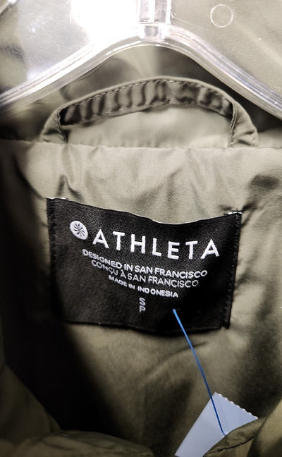 NWT Athleta Women's Size S Green Jacket