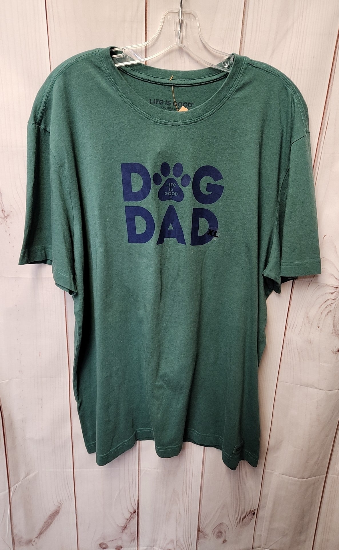 Life Is Good Men's Size XL Green Shirt