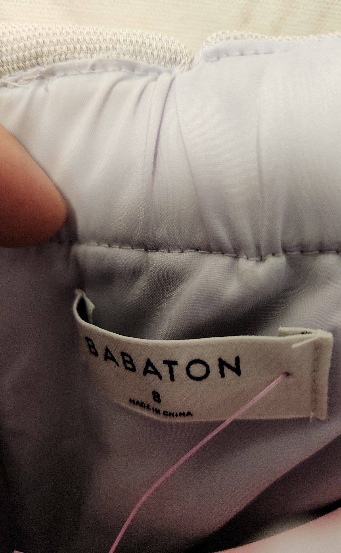 Babaton Women's Size 8 Lavender Jumpsuit