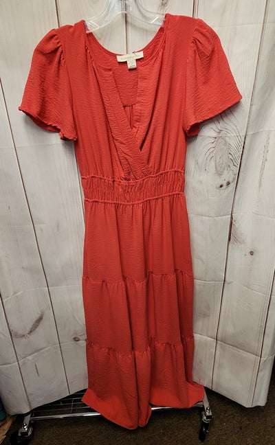 Monteau Women's Size XS Coral Dress